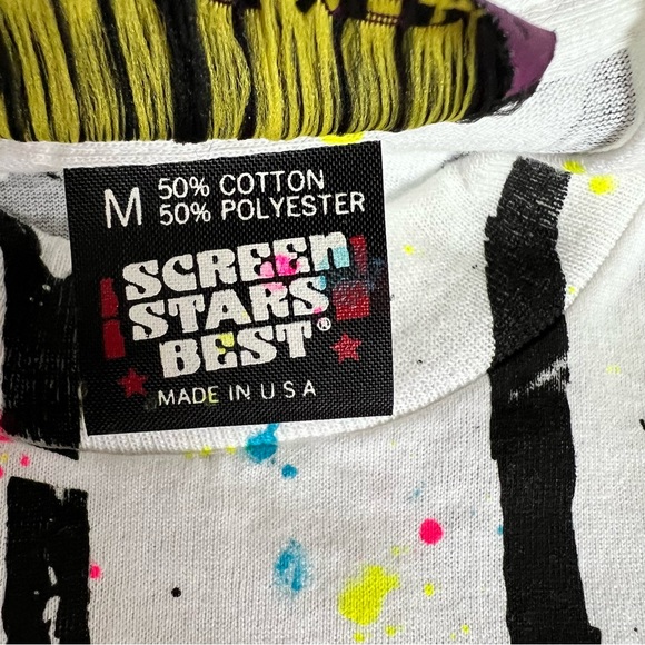 Vintage Liberty Flyer Elvis Jailhouse Rock T Shirt Size Medium - Picture 9 of 15